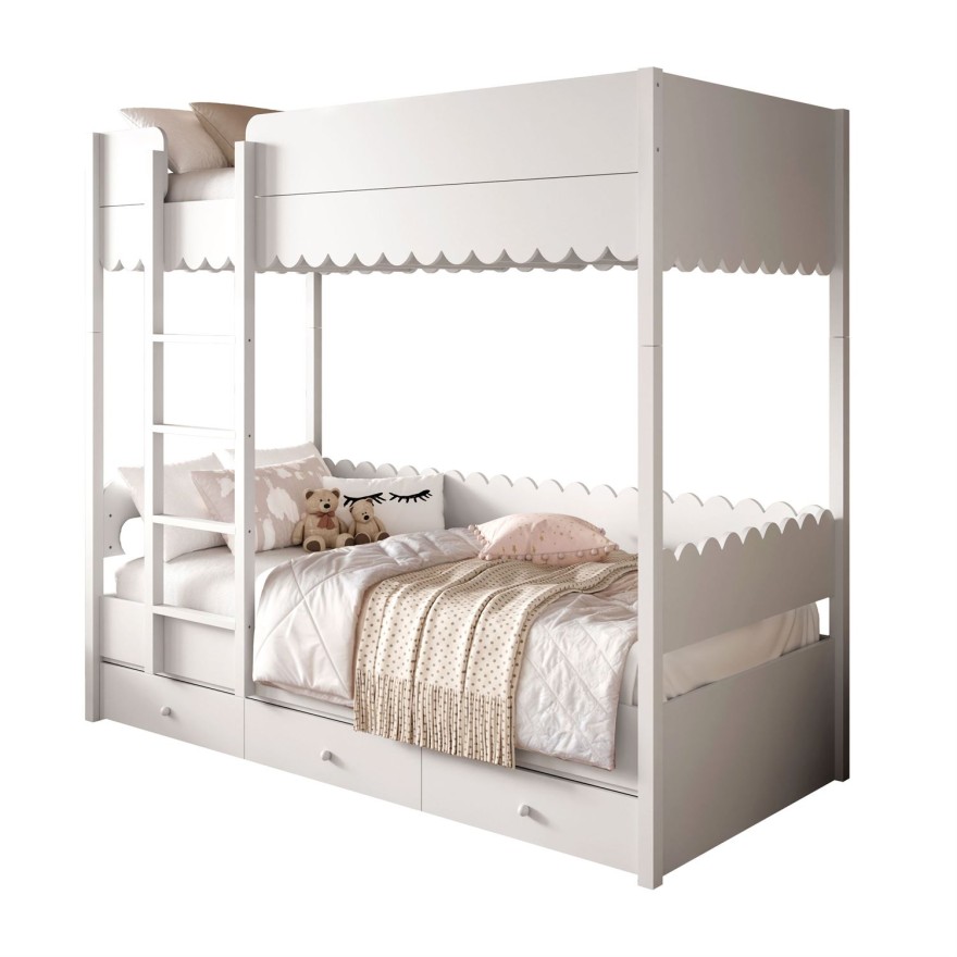 Kinder-Etagenbett BABUSHKA 90x200 cm