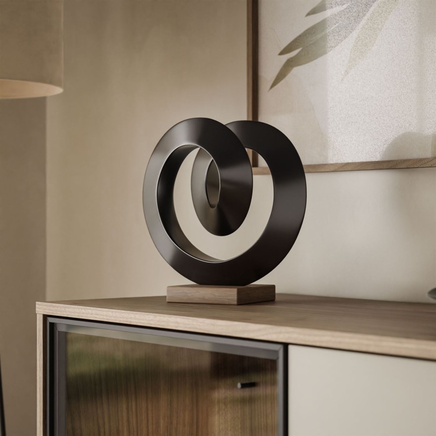 Dreiturige Kommode ISA 3D mit LED-Beleuchtung