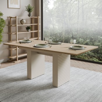 Ausziehbarer Esstisch FLORENCE 140–180 cm