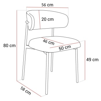 Esszimmer-Set FLORENCE – ausziehbarer Tisch mit vier Stühlen