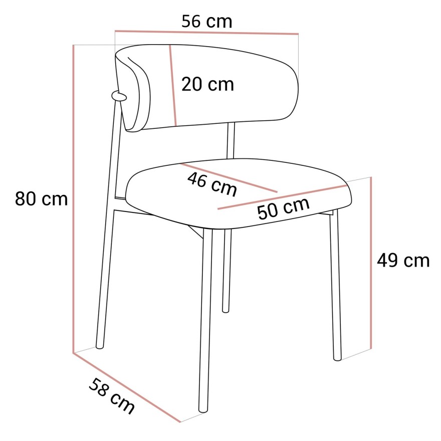 Esszimmer-Set FLORENCE – ausziehbarer Tisch mit vier Stühlen