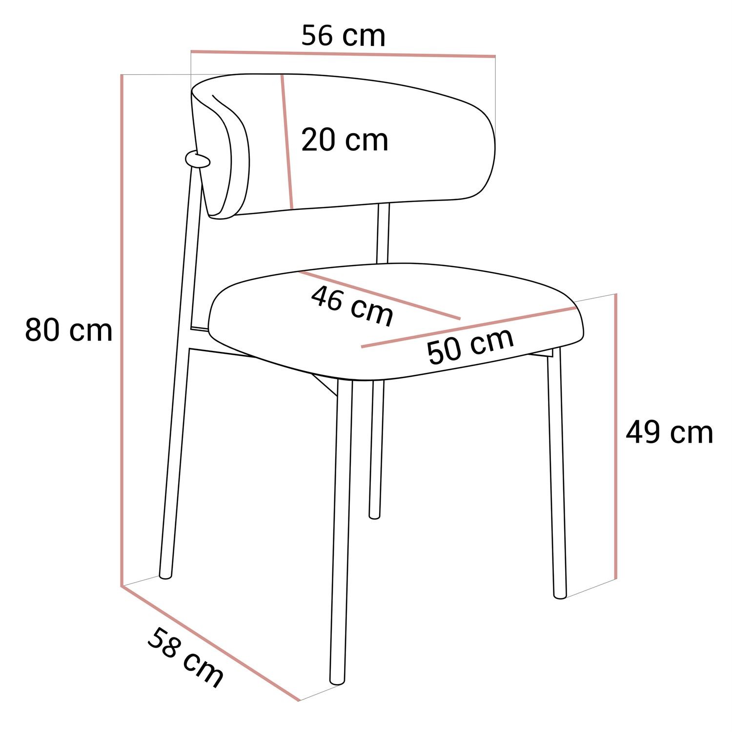 Esszimmer-Set FLORENCE – ausziehbarer Tisch mit vier Stühlen