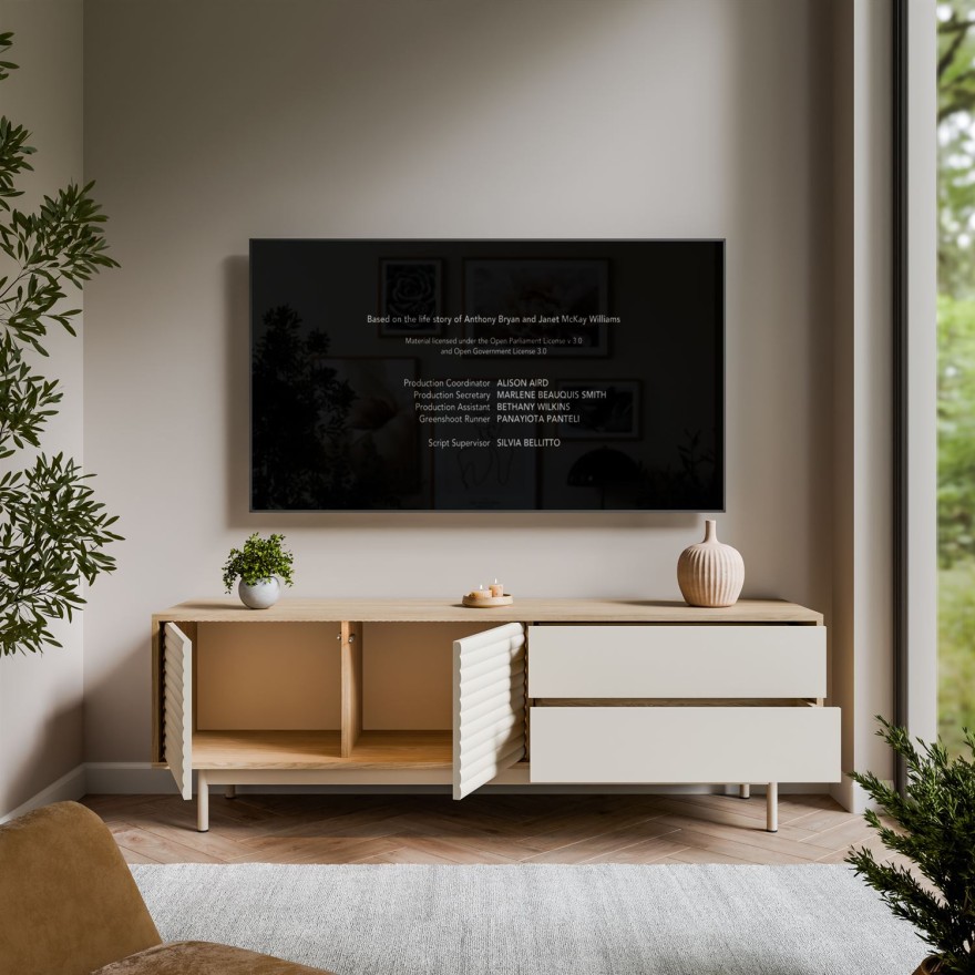 TV-Schrank FLORENCE mit LED-Beleuchtung