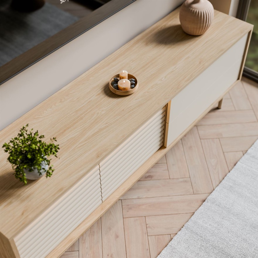 TV-Schrank FLORENCE mit LED-Beleuchtung