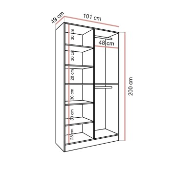 Kipp-Schrank SANDBOX KASHMIR 100