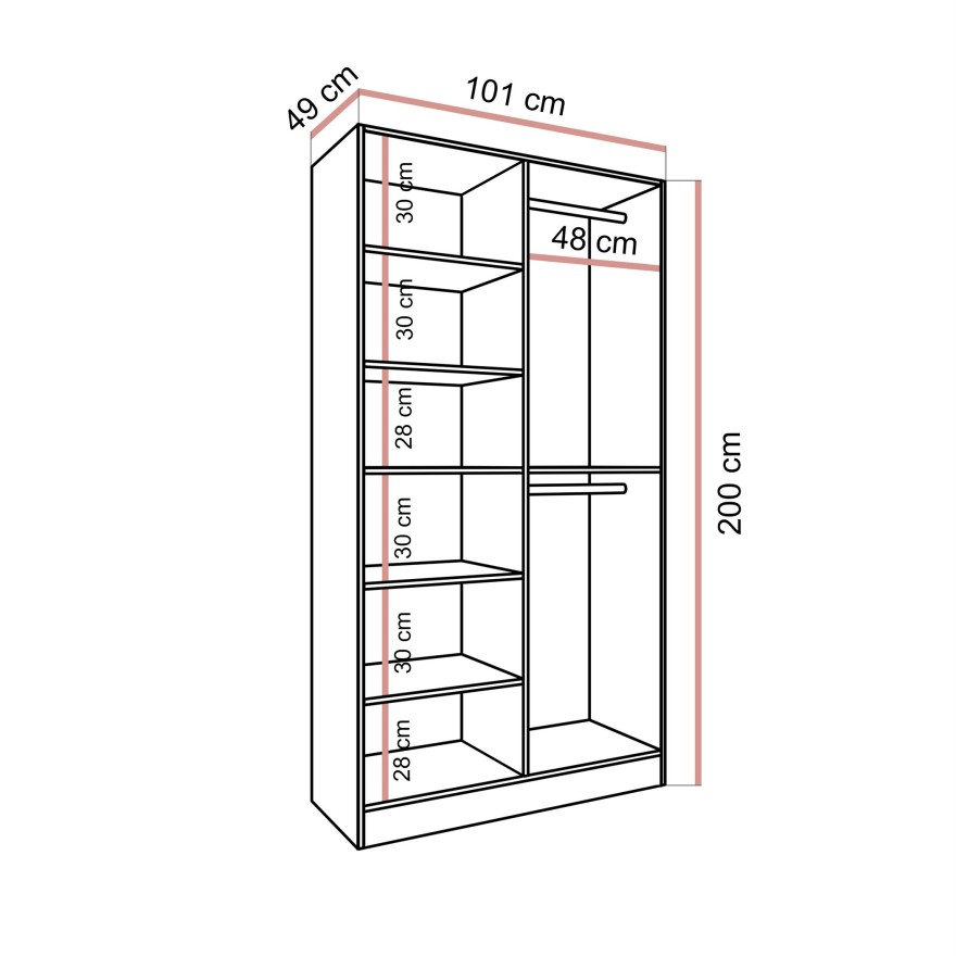 Kipp-Schrank SANDBOX KASHMIR 100