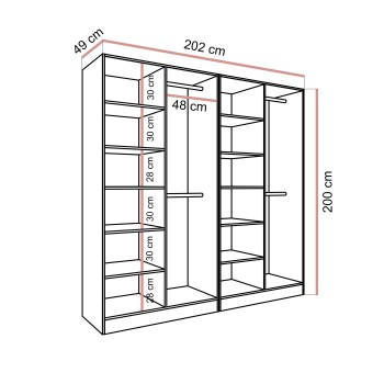 Kipp-Schrank SANDBOX KASHMIR 200