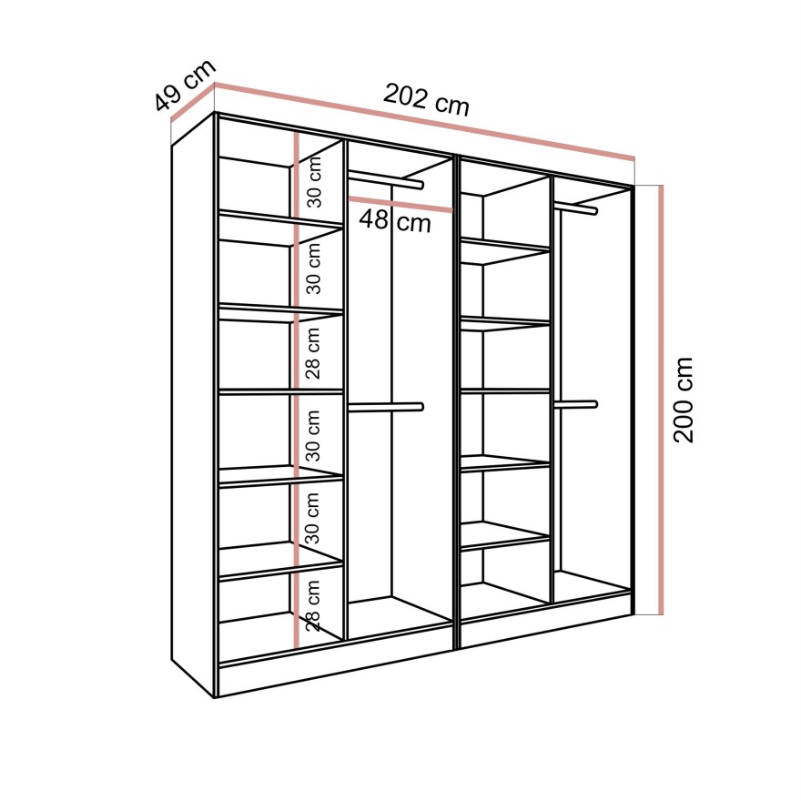 Kipp-Schrank SANDBOX KASHMIR 200