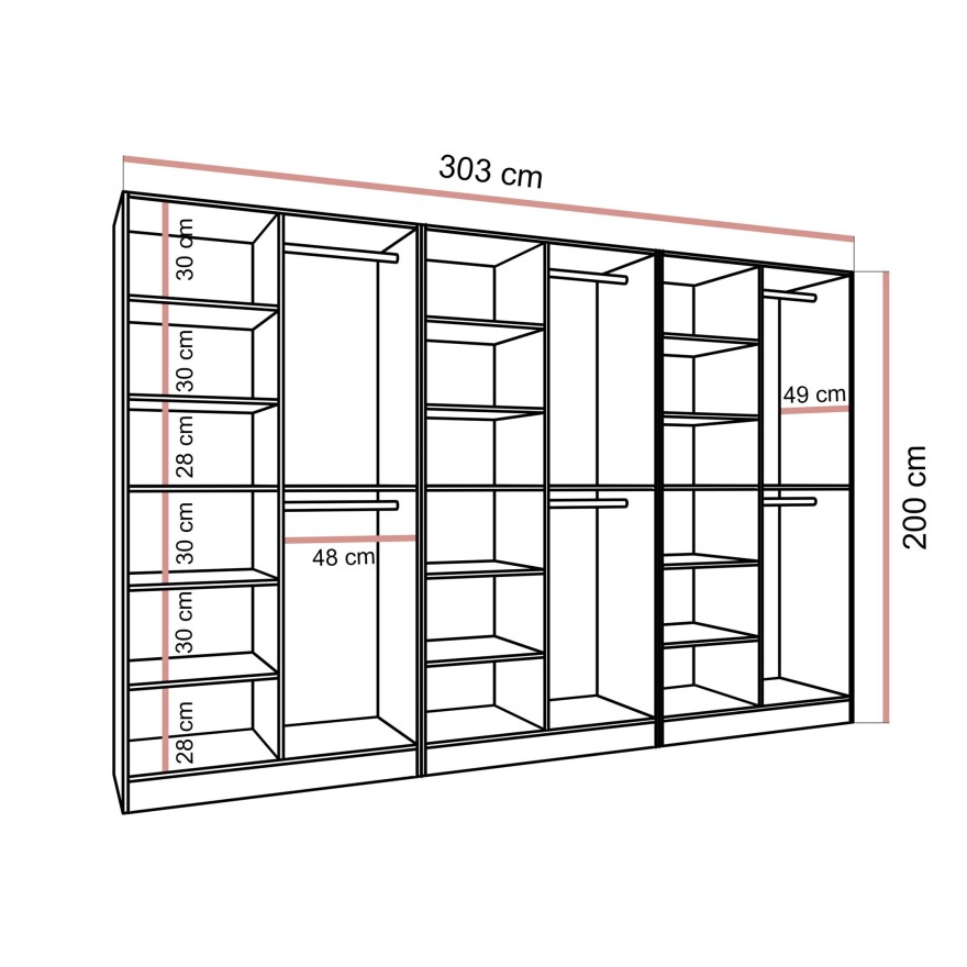 Kipp-Schrank SANDBOX KASHMIR 300