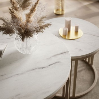 Couchtisch LORI 2in1 KASCHMIR MAT