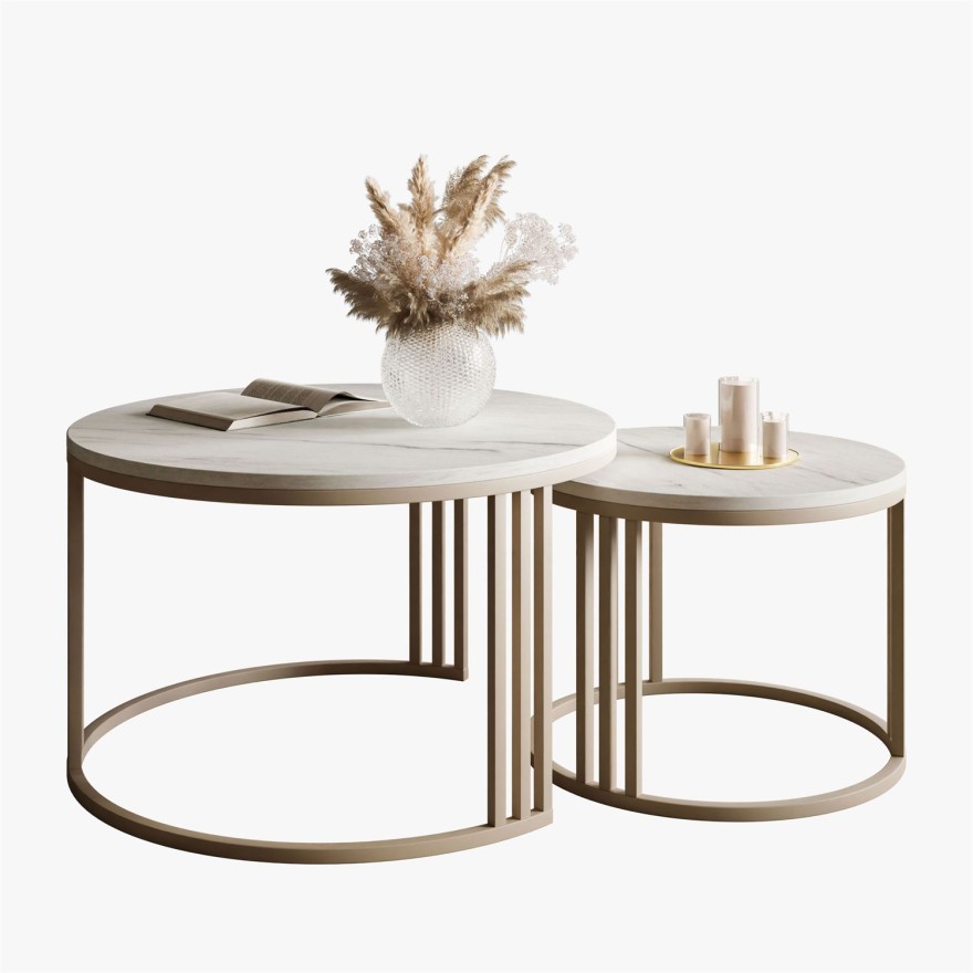 Couchtisch LORI 2in1 KASCHMIR MAT