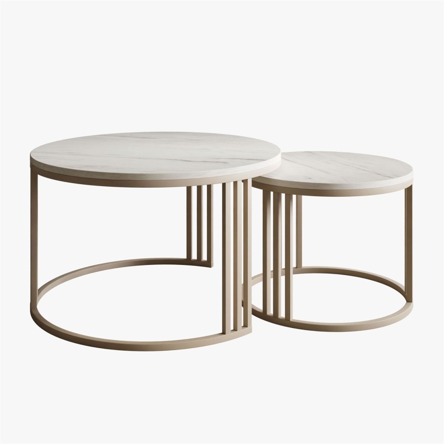 Couchtisch LORI 2in1 KASCHMIR MAT