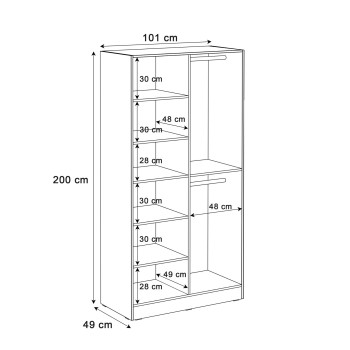 Kippschrank SANDBOX LOFT 100