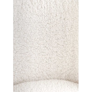 Polsterstuhl LOVI mit goldenen Beinen