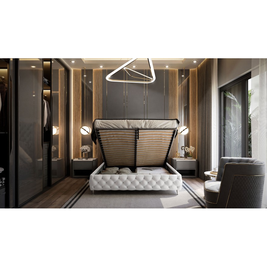 Gepolstertes Bett IMPERIAL