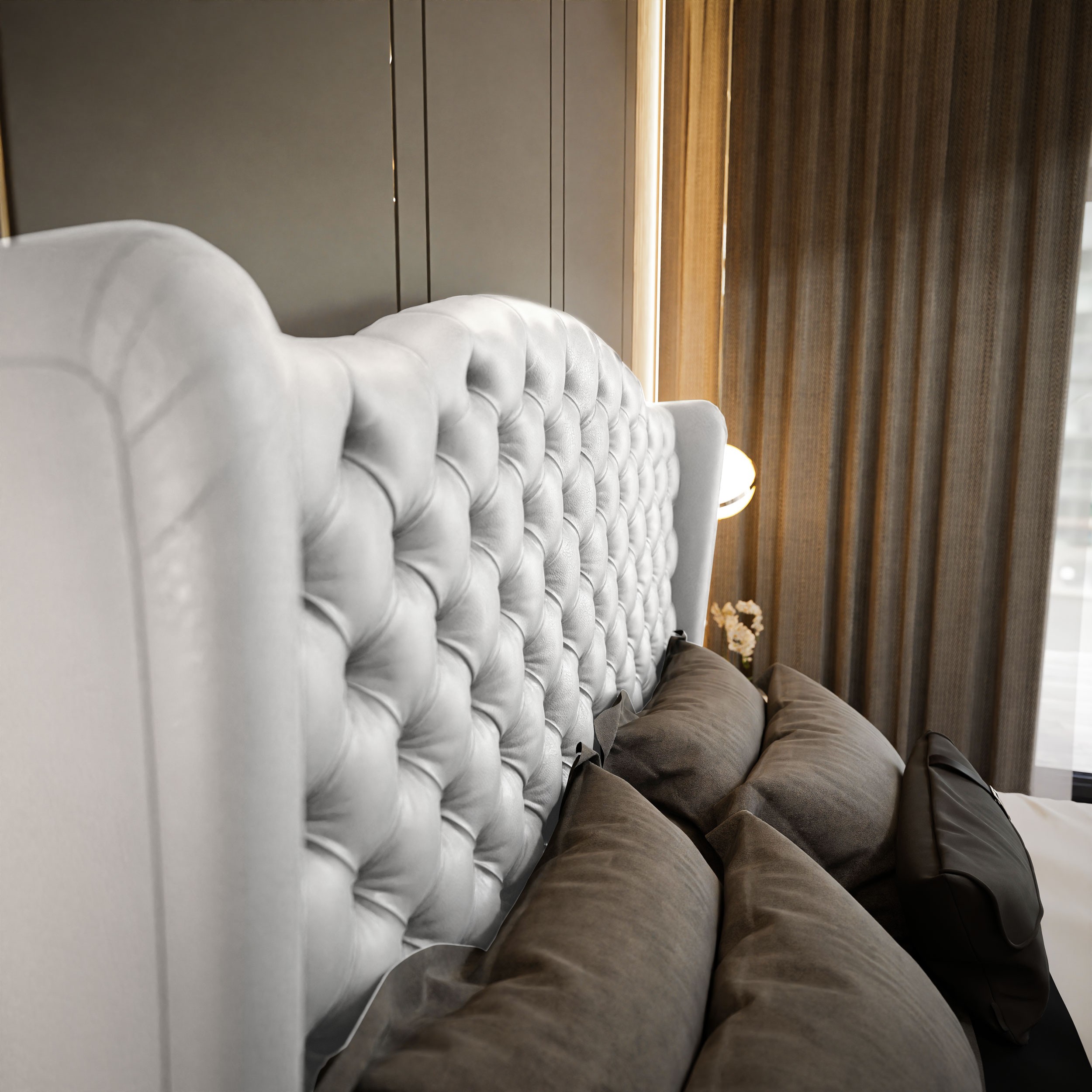 Gepolstertes Bett IMPERIAL