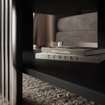 Couchtisch SAPHIRA SILVER mit Ablageboden