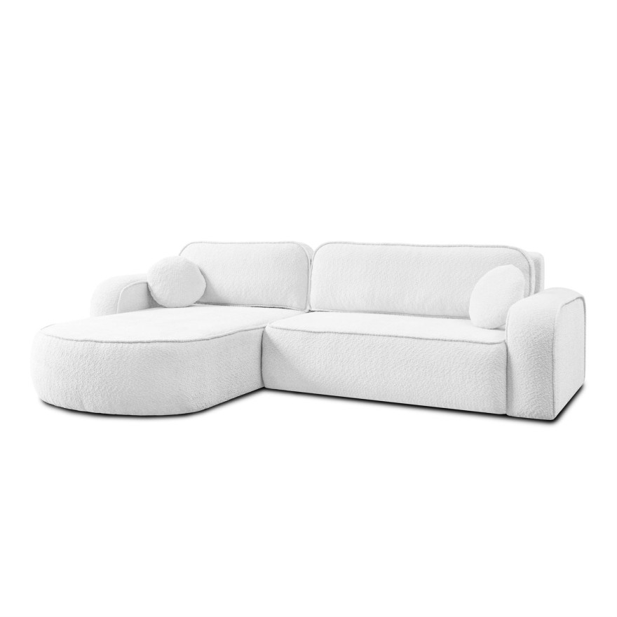 Ausziehbare Eckcouch VENUS II mit Bettkasten