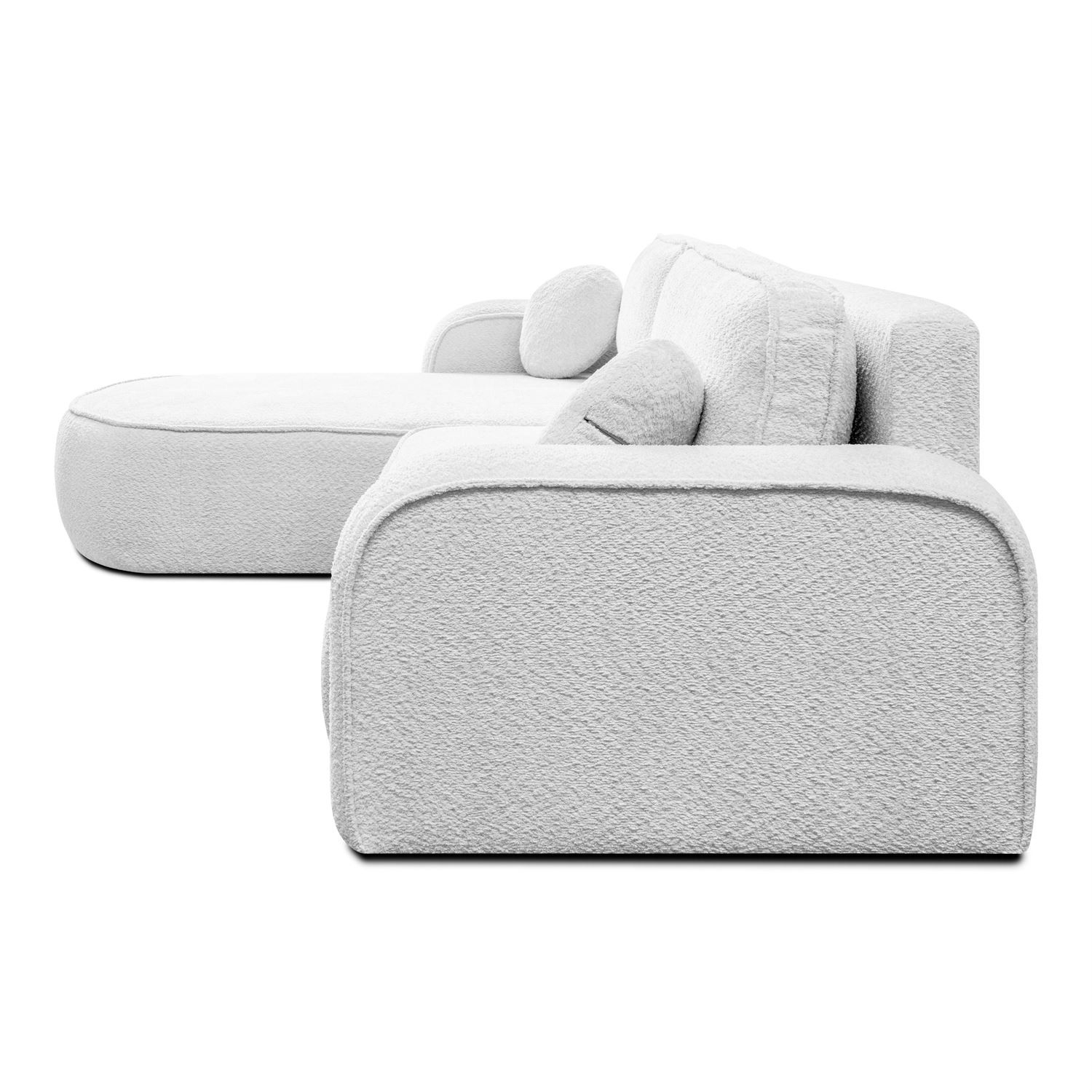 Ausziehbare Eckcouch VENUS II mit Bettkasten