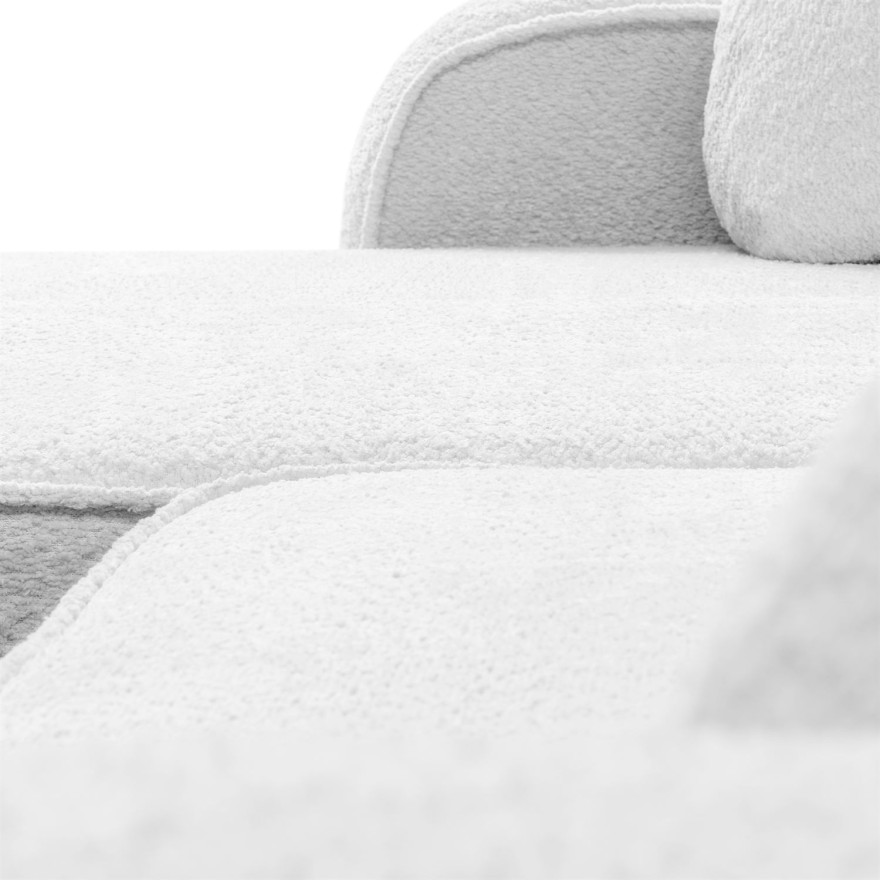 Ausziehbare Eckcouch VENUS II mit Bettkasten