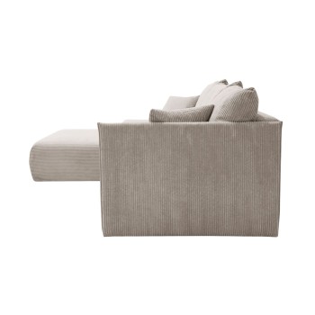 Ecksofa LAVIO L mit Schlaffunktion und Bettzeugkasten