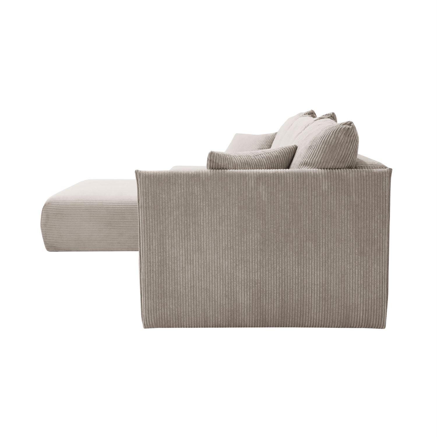 Ecksofa LAVIO L mit Schlaffunktion und Bettzeugkasten