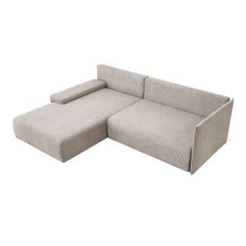 Ecksofa LAVIO L mit Schlaffunktion und Bettzeugkasten