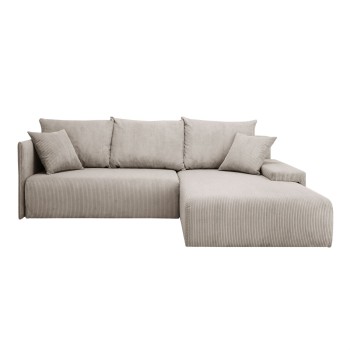 Ecksofa LAVIO L mit Schlaffunktion und Bettzeugkasten