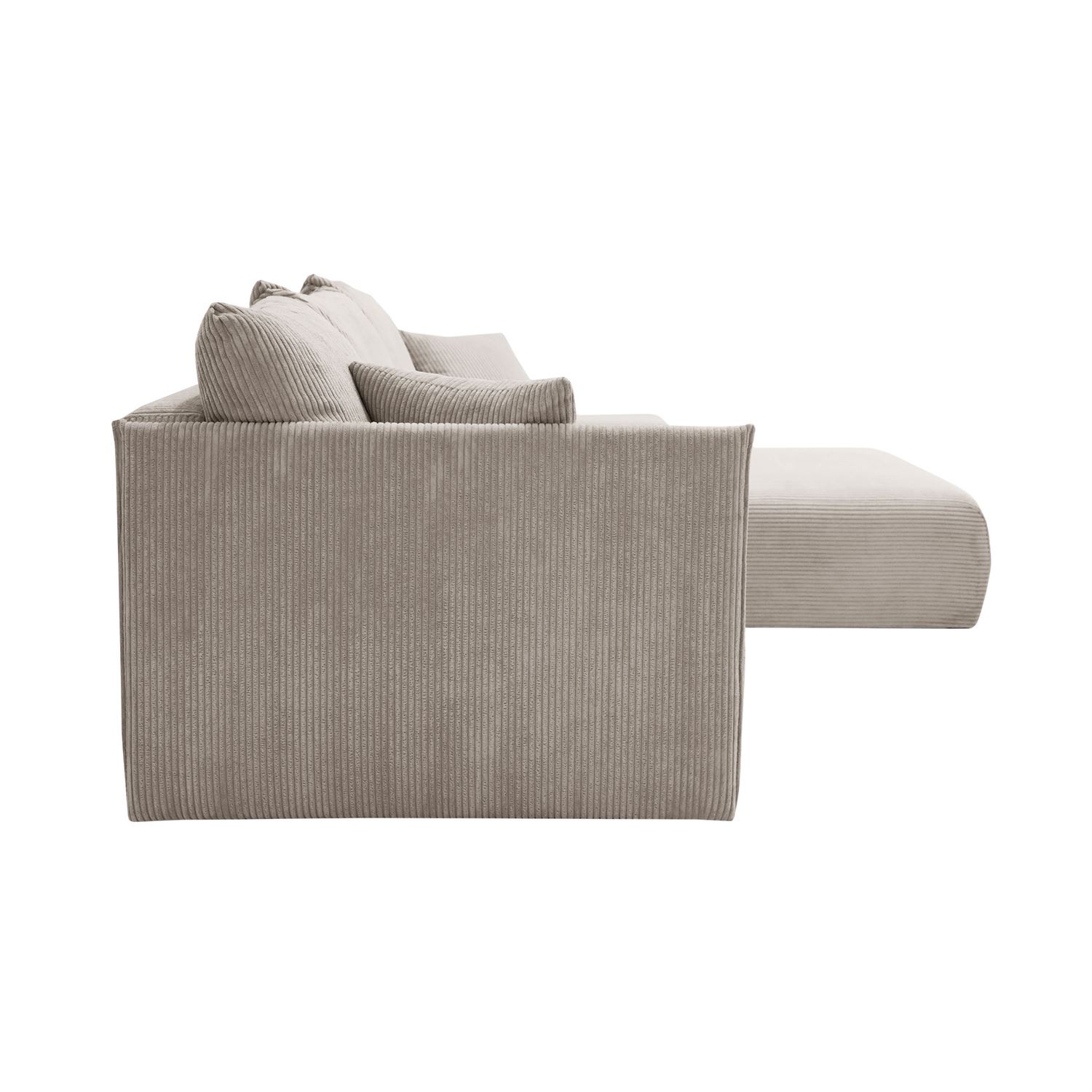 Ecksofa LAVIO L mit Schlaffunktion und Bettzeugkasten