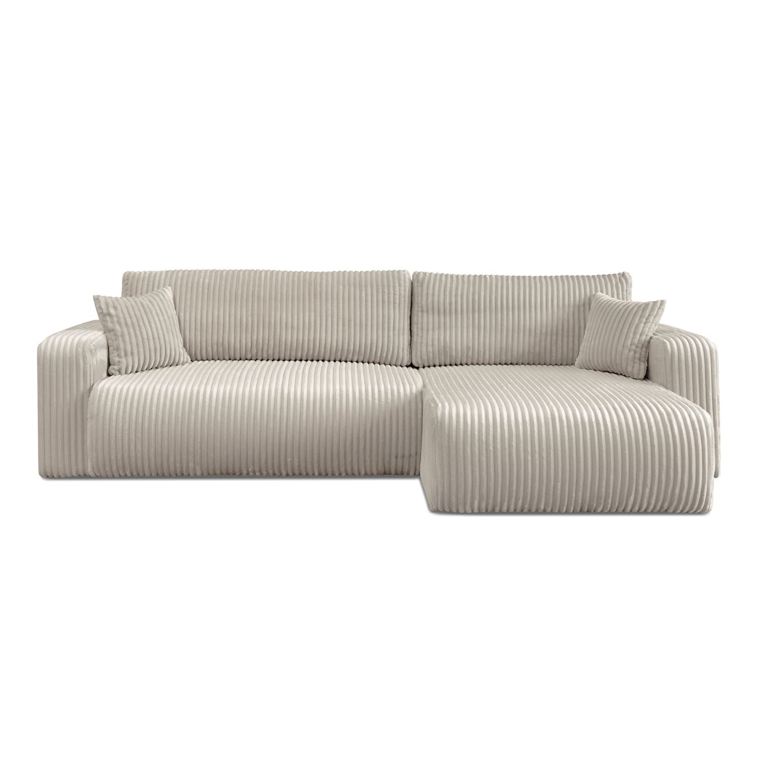 Ecksofa PRESTIGE SOFT mit Schlaffunktion und Bettkasten