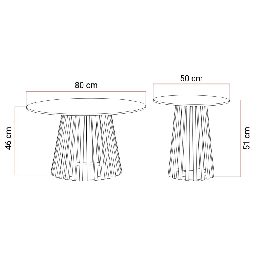 Couchtischset 2in1 MARISE