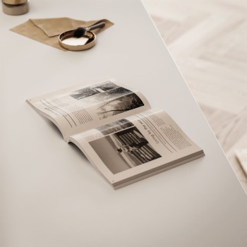 Schminktisch MADA DOUBLE mit LED-Beleuchtung