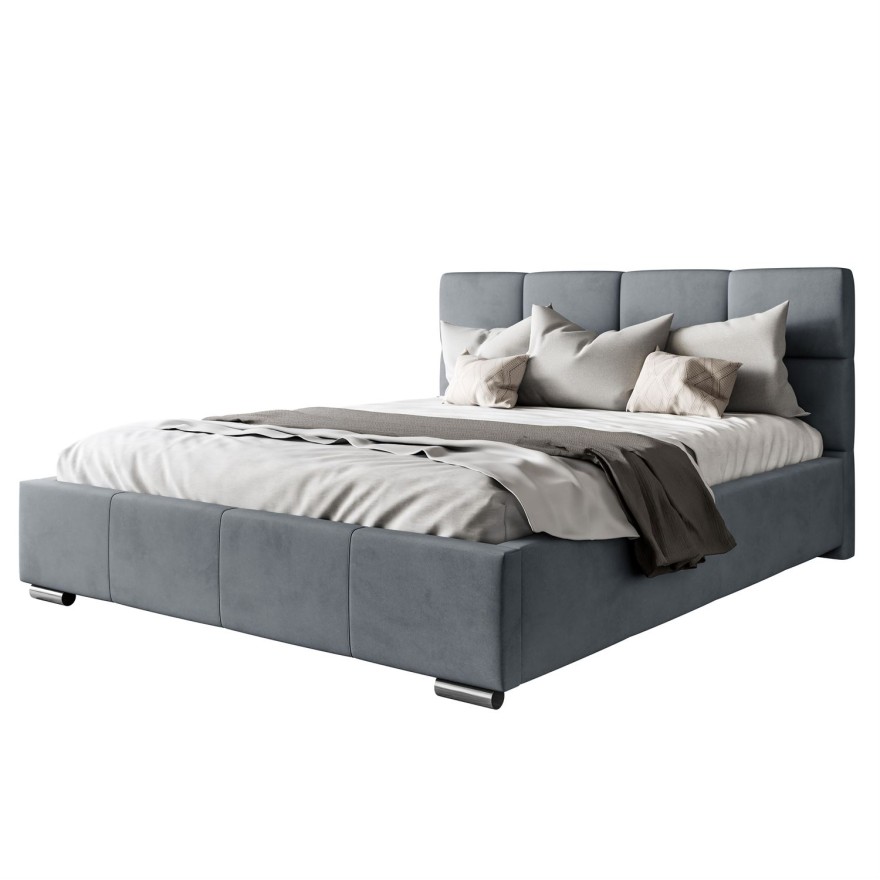 Polsterbett SARA mit Behälter 120/140/160/180x200 cm