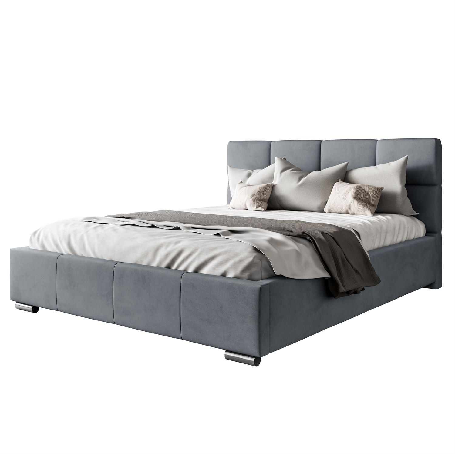 Polsterbett SARA mit Behälter 120/140/160/180x200 cm