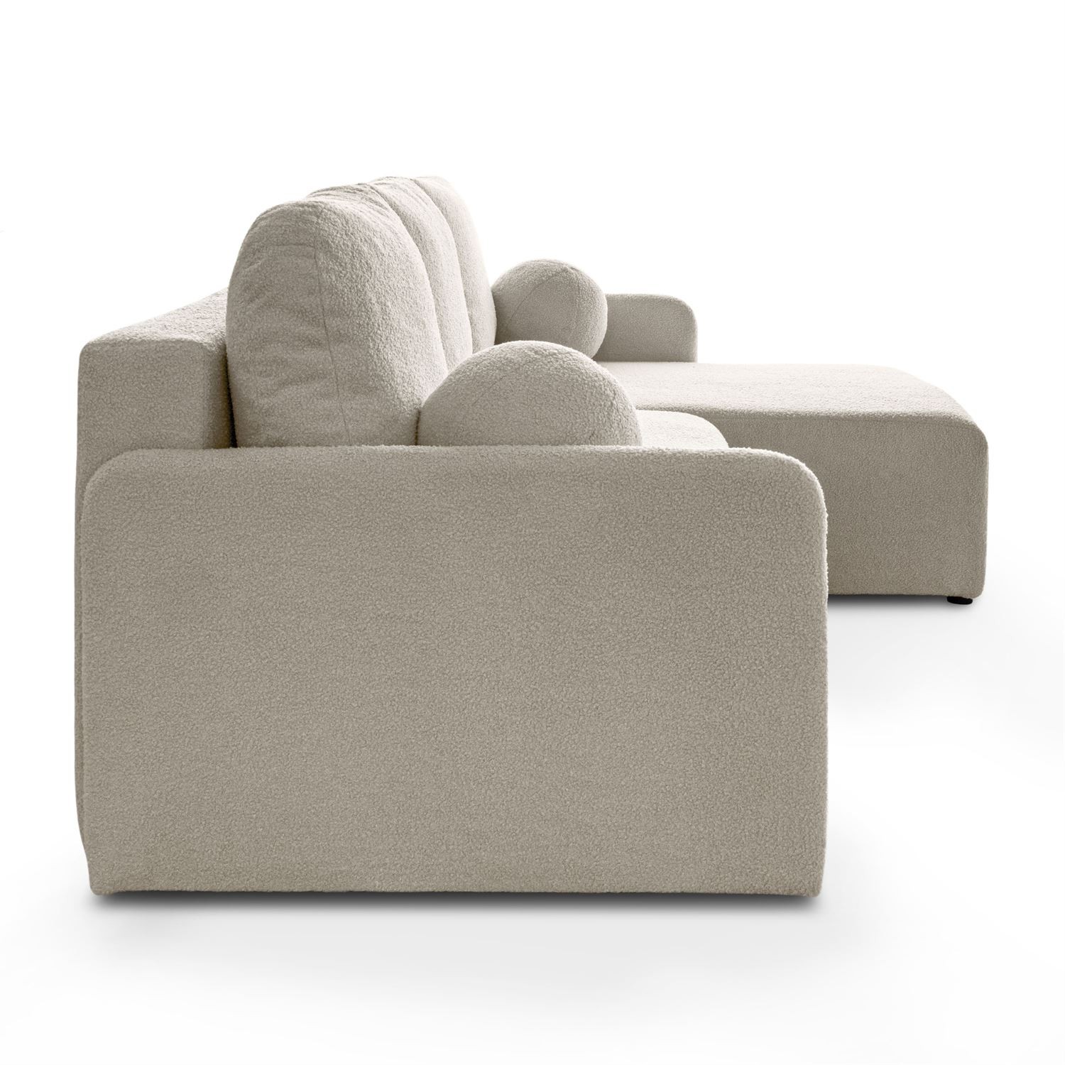 Ecksofa CUDDLE mit Schlaffunktion und Bettkasten