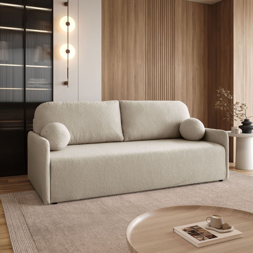 Sofa CUDDLE mit Schlaffunktion und Bettkasten