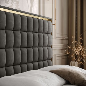 Kontinentalbett ISADORA GOLD mit Bettkasten