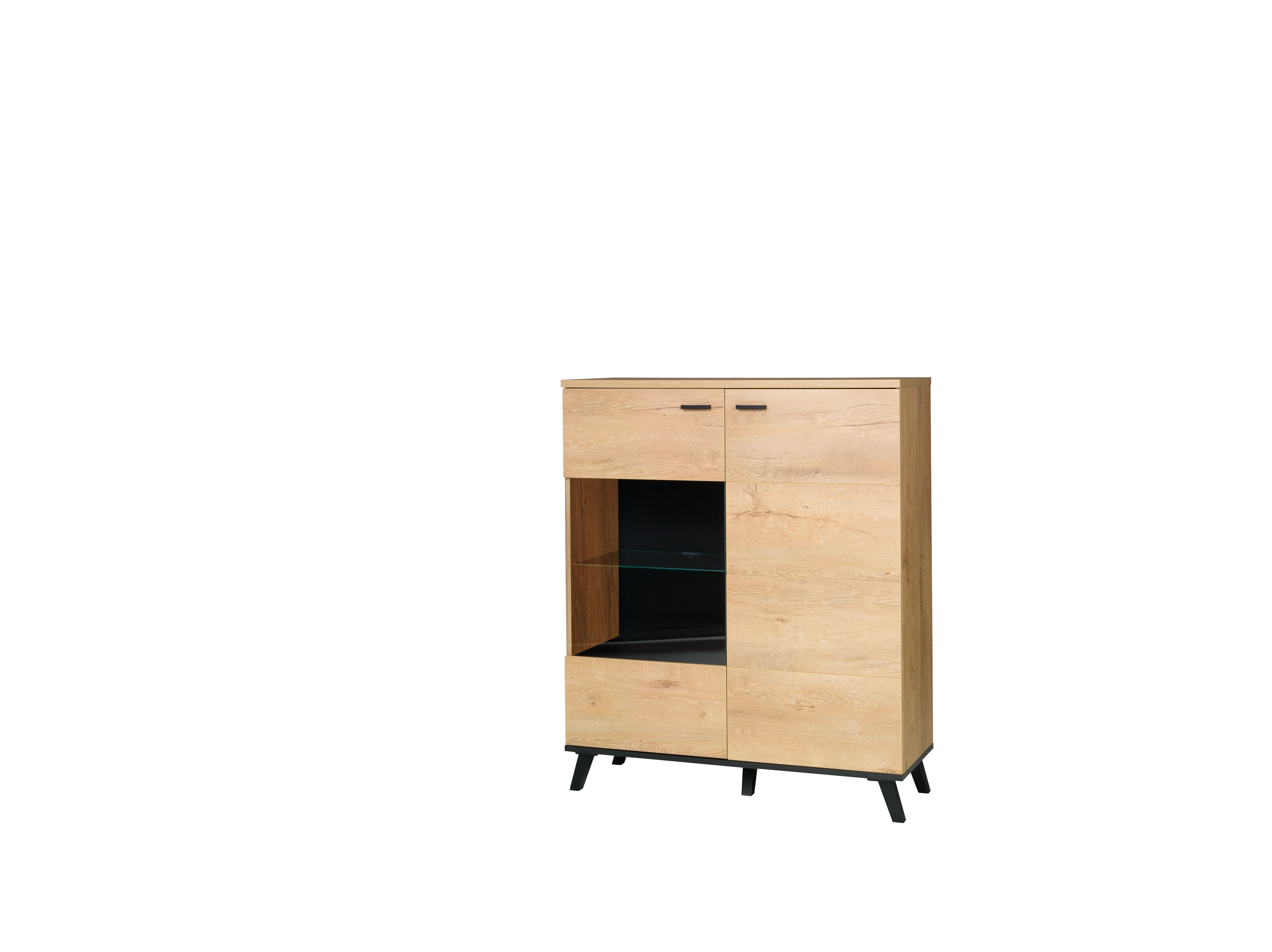 JOEL niedriger Schrank Eiche lefkas