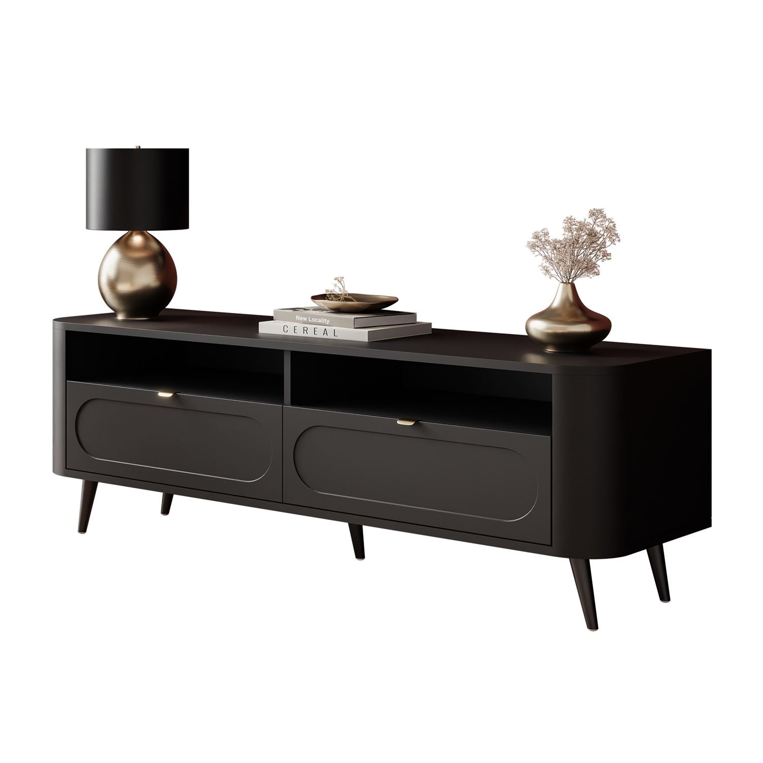 TV-Schrank SHADOW II 2S mit Schubladen