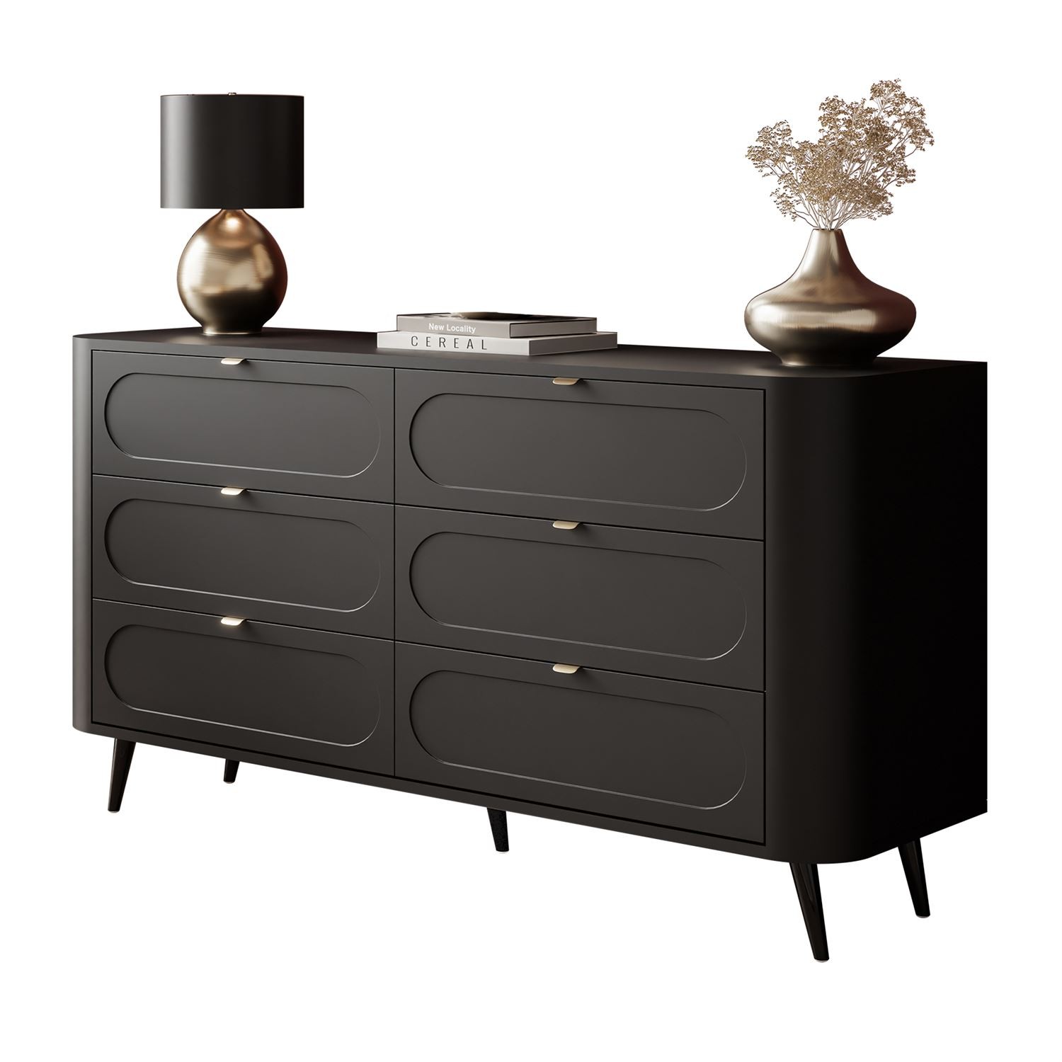 Kommode SHADOW II 6S mit Schubladen