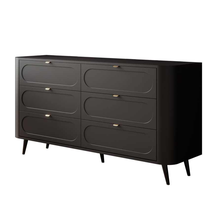 Kommode SHADOW II 6S mit Schubladen