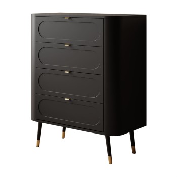 Kommode für das Schlafzimmer 4S SHADOW mit Schubladen