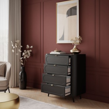 Kommode SHADOW II 4S mit Schubladen