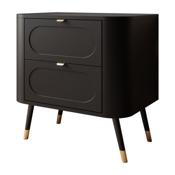 Nachttisch SHADOW 2S auf hohen Beinen