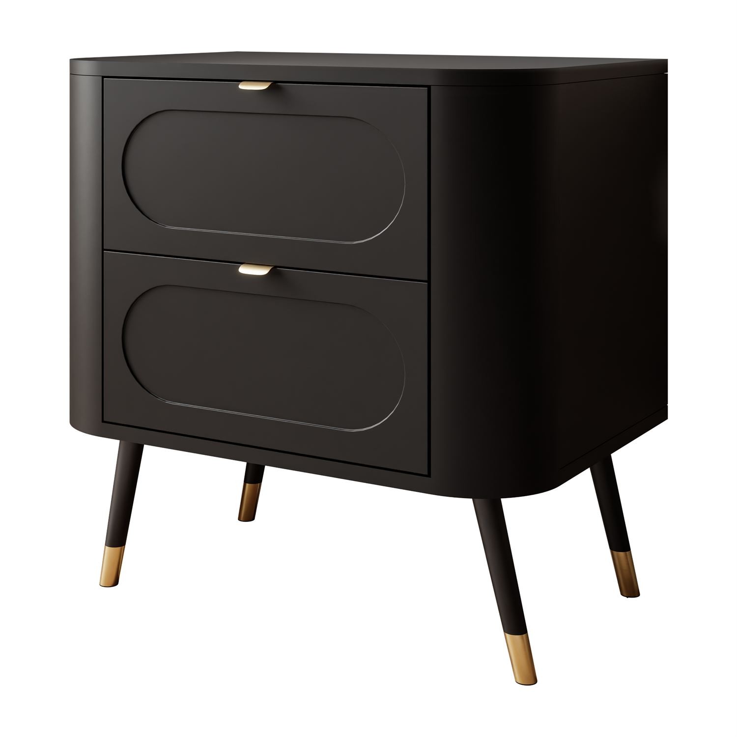 Nachttisch SHADOW 2S auf hohen Beinen