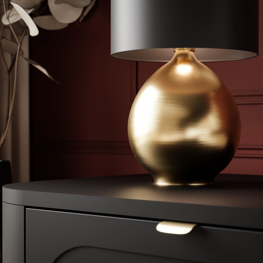 Nachttisch SHADOW II 2S mit Schubladen