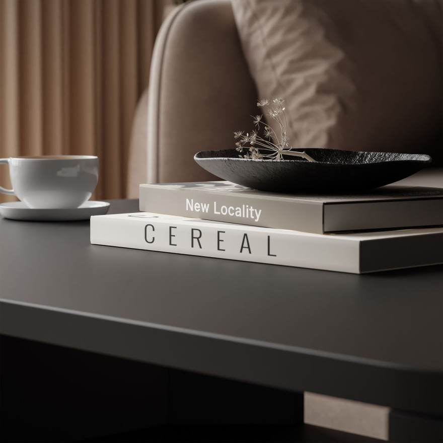 Couchtisch SHADOW mit Ablage unter der Tischplatte