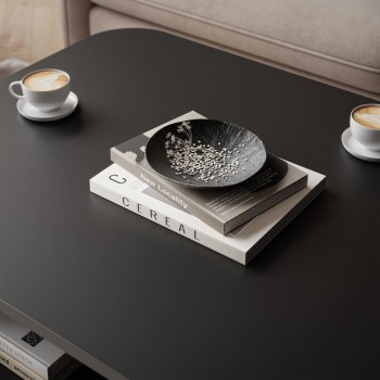 Couchtisch SHADOW mit Ablage unter der Tischplatte