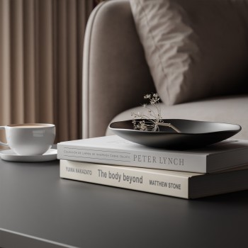 Couchtisch SHADOW II mit Ablage unter der Tischplatte