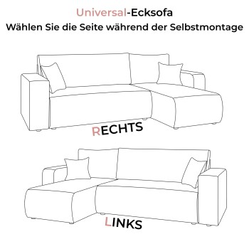 Ecksofa PRESTIGE L